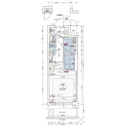 エステムコート名古屋新栄IIアリーナの物件間取画像